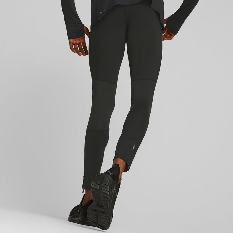 PUMA RUN FAVOURITE Mens Black Running Tights - Image 3