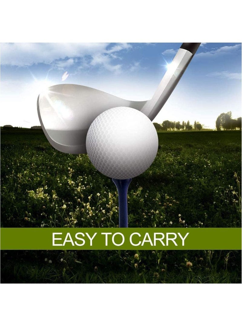 Y&D - Golf Tees Professional Natural Wood Pack of 100, Tall Bulk Reduce Side Spin and Friction - Image 1