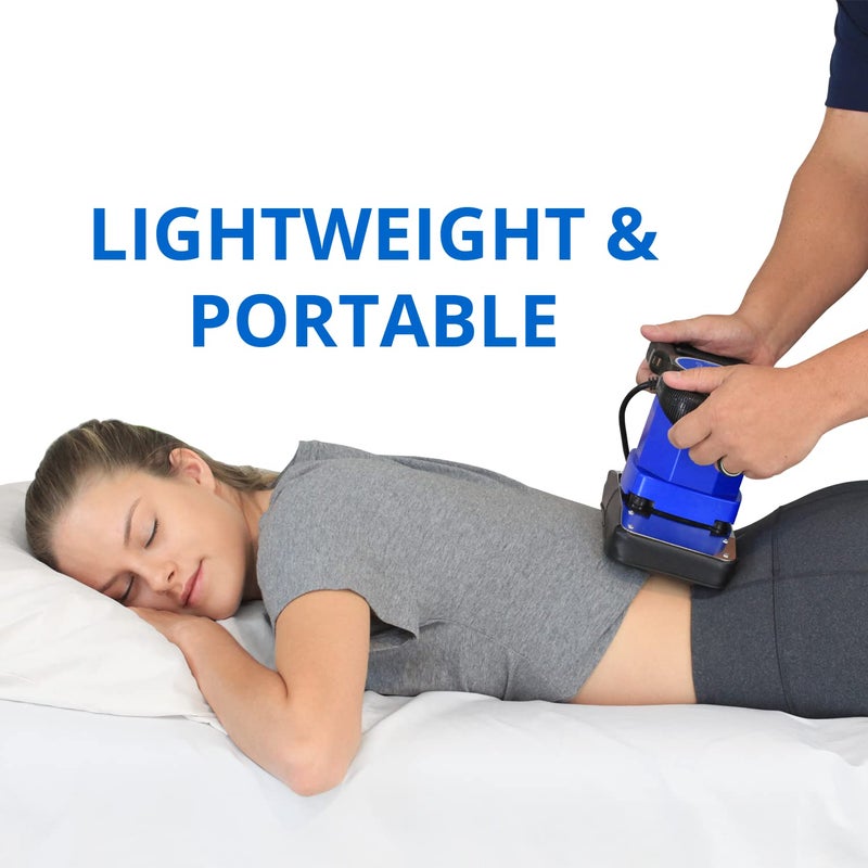 Body Back جهاز تدليك الجسم باك فايب 2.0 - جهاز تدليك يدوي مداري لتخفيف آلام الظهر - أداة علاجية متغيرة السرعة لاستعادة العضلات والاسترخاء - جهاز تدليك بجودة احترافية للاستخدام المنزلي - Image 5