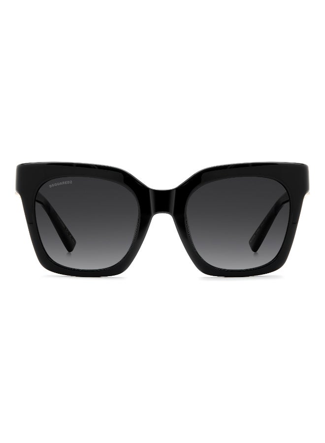 DSQUARED2 D2 0207/S Sunglasses Black Cat Eye - Image 3