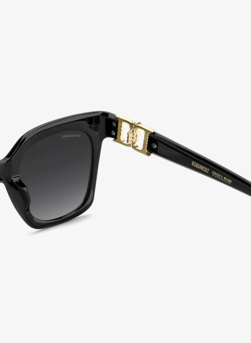 Dsquared2  DSQUARED2 D2 0207/S Sunglasses Black Cat Eye  | Best Price UAE