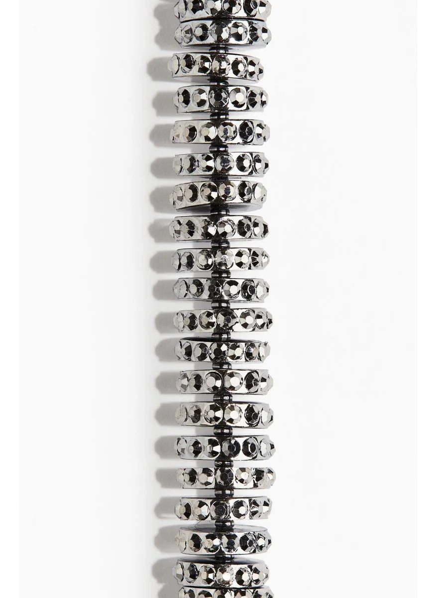 اتش اند ام Chunky Rhinestone Necklace