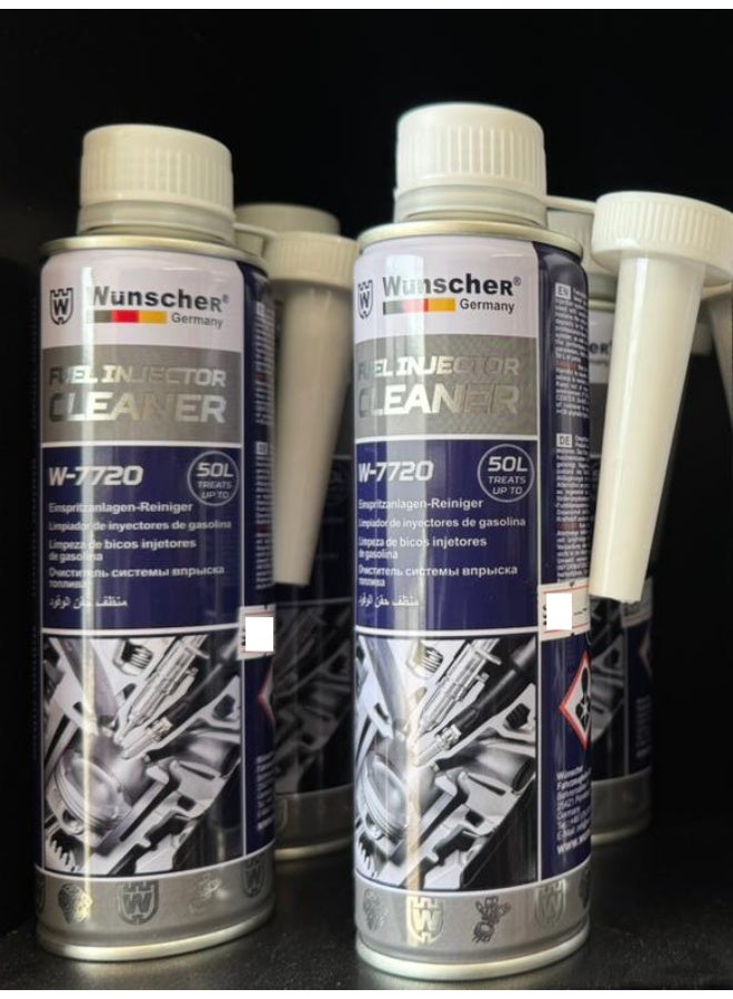 Wunscher Car Fuel Injection cleaner 2 Pack Made in Germany
