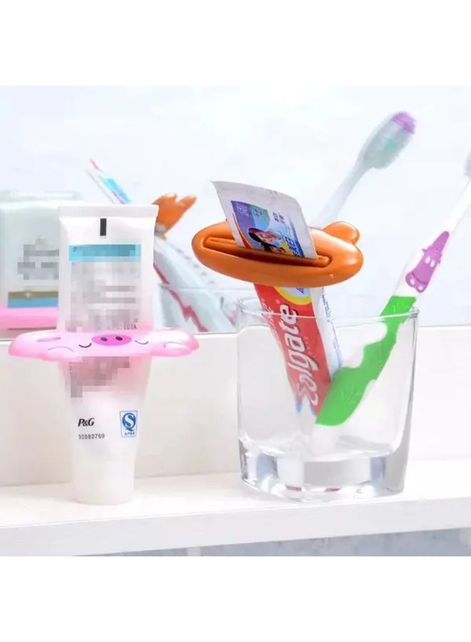 Frog Animal Toothpaste Dispenser One Touch Easy Squeeze Organizer - Image 3