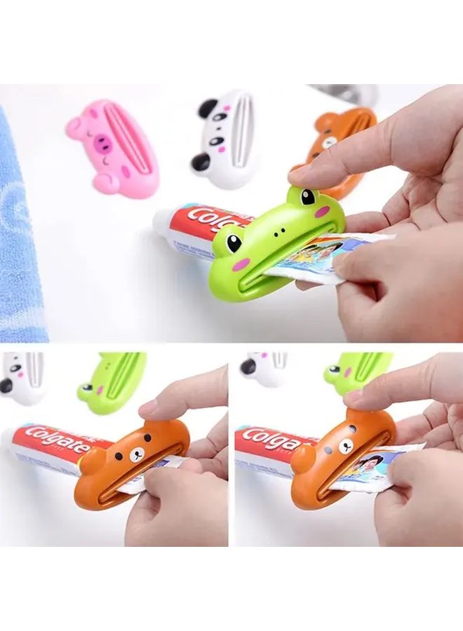 Frog Animal Toothpaste Dispenser One Touch Easy Squeeze Organizer - Image 4