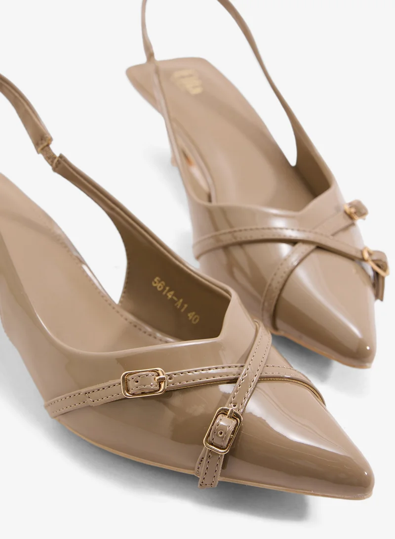 ELLA  Low Heel Sling Back Pump for Women | Best Price UAE