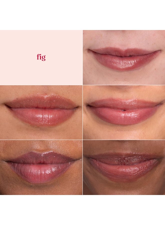 Burt's Bees 100% Natural Moisturizing Lip Shimmer, Fig - 1 Tube , 2.55g - Image 2