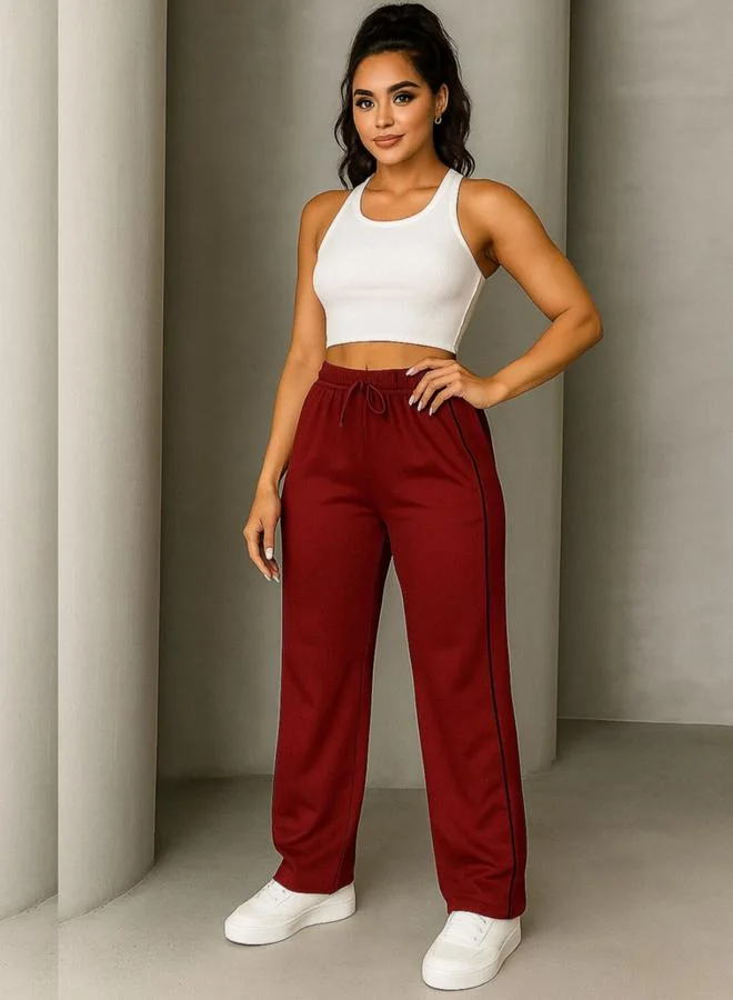 PAUSE Pause Women Maroon Relaxed Fit Joggers