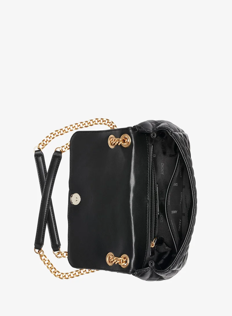 DKNY Finley Medium Flap Shoulder Crossbody