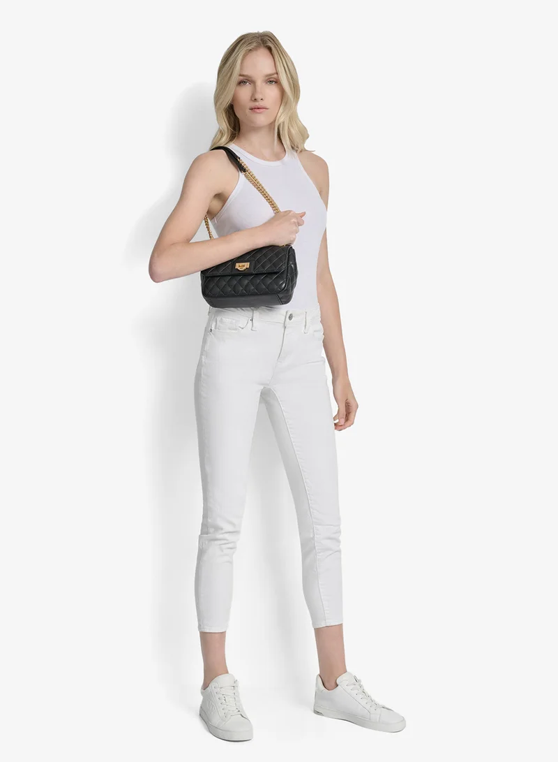 DKNY Finley Medium Flap Shoulder Crossbody