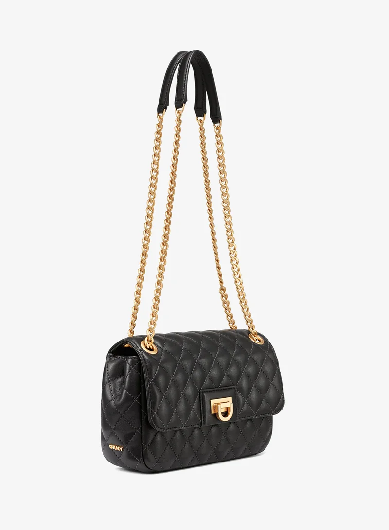 DKNY Finley Medium Flap Shoulder Crossbody