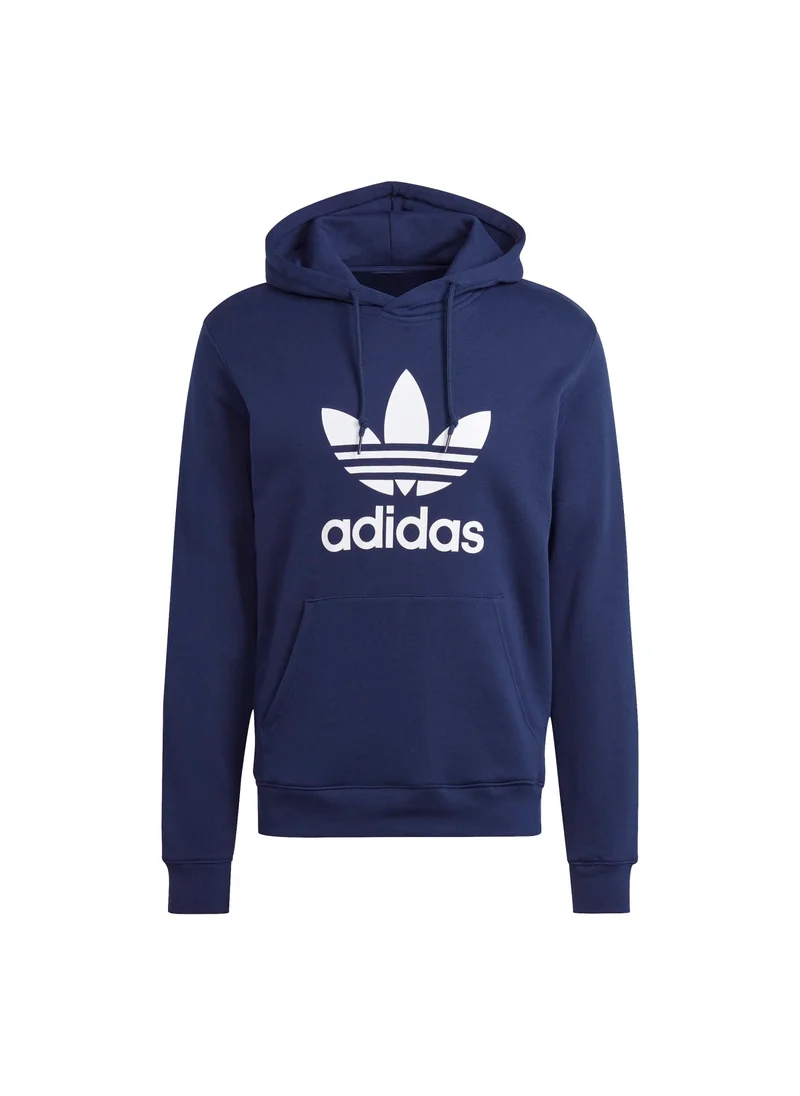 Adidas adidas TREFOIL HOODY Blue Originals Men SWEATSHIRTS