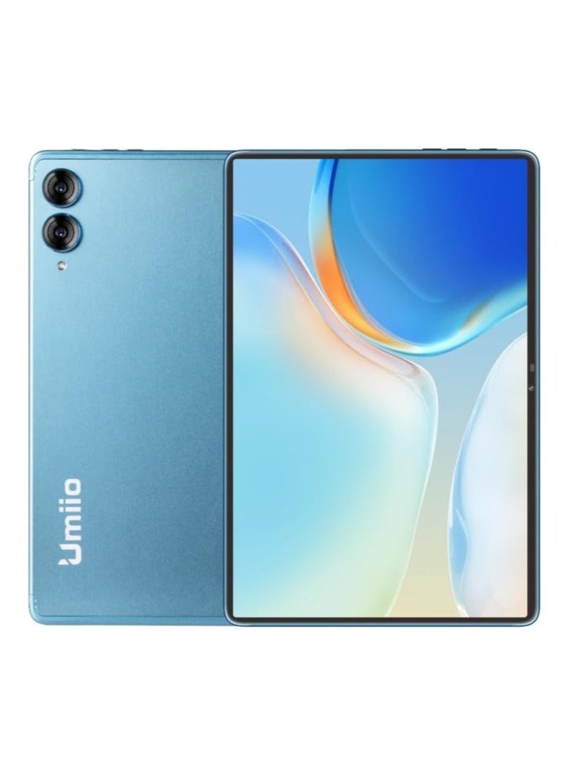 Umiio Smart Tablet PC with Keyboard & Mouse | 10.1-Inch HD Display Android Tab | 8GB RAM 256GB ROM | Dual SIM & Wi-Fi | Front & Rear Camera with Leather Cover, Slim Design, Long Battery Life - Image 1