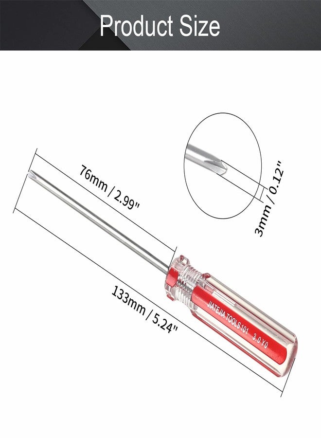 اتول مارت مفك براغي ثلاثي الأجنحة من يو تول مارت، طرف مغناطيسي على شكل حرف Y، 3 مم، عمود من الفولاذ الكربوني 75 مم، لجهاز تحكم ألعاب نينتندو، لإصلاح الهاتف - Image 2