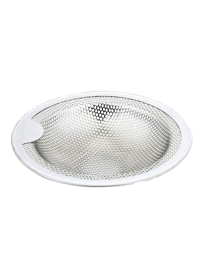 NIBEMINENT Stainless Steel Sink Drain Filter Silver 