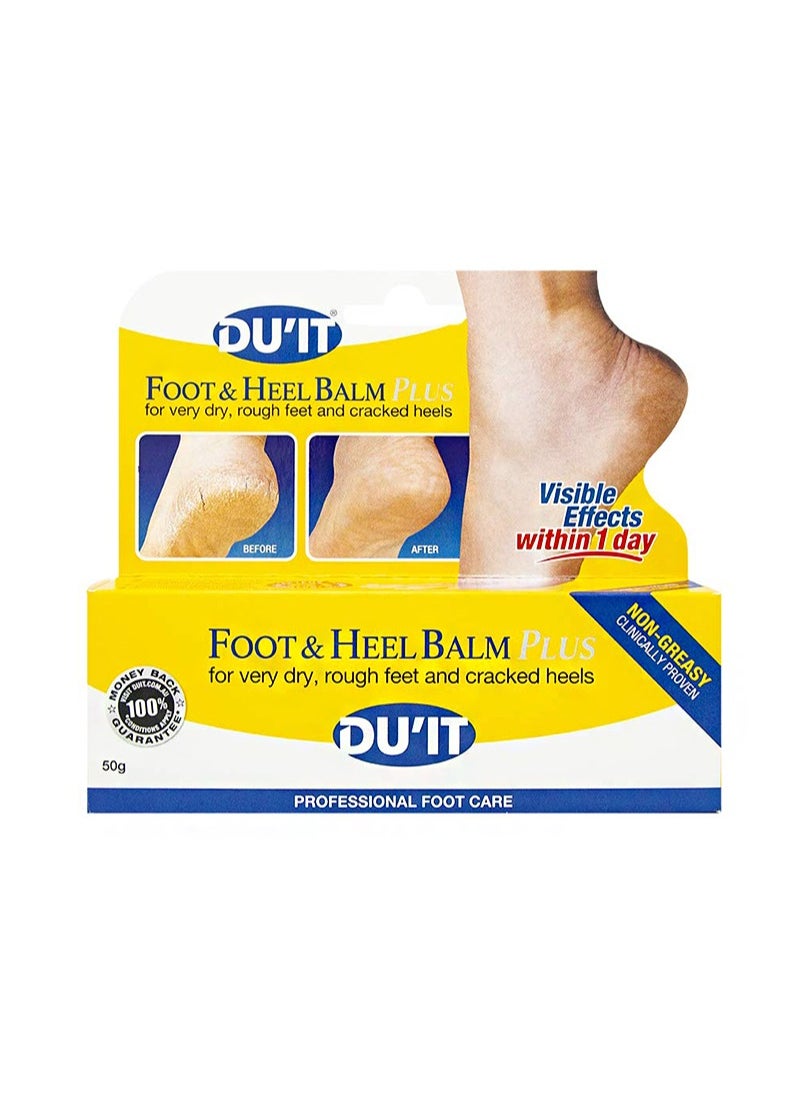 DU'IT - Foot & Heel Balm Plus 50ml，Quick Relief For Dry And Cracked Feet - Image 1