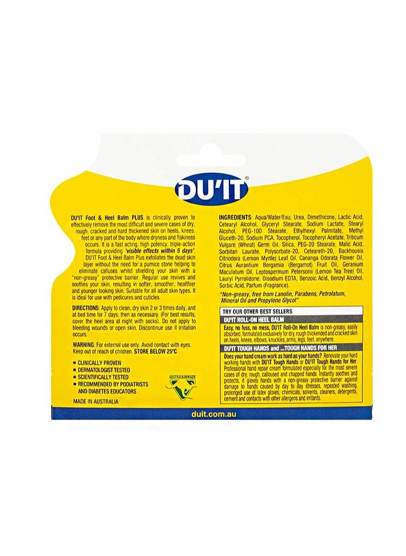 DU'IT - Foot & Heel Balm Plus 50ml，Quick Relief For Dry And Cracked Feet - Image 1