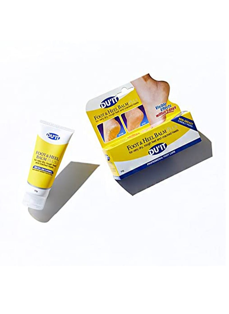 DU'IT - Foot & Heel Balm Plus 50ml，Quick Relief For Dry And Cracked Feet - Image 1