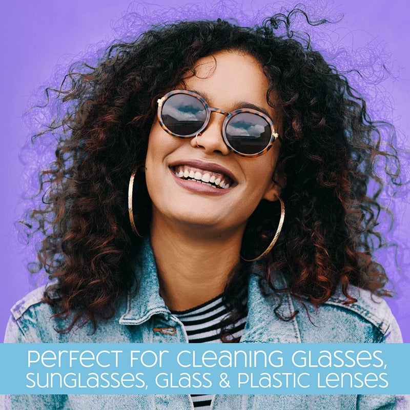 Nice 'N Clean Nice 'N CLEAN SmudgeGuard Lens Wipes (600 Total Wipes) | Individually-Wrapped, Pre-Moistened, Ammonia-Free Lenses Wipes | Lens Cleaning Wipes for Eyeglasses, Camera Lens, Goggles, Sunglasses  - Image 4