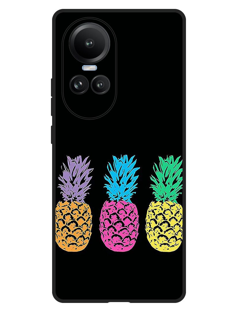 Theodor Protective Case Anti Scratch Shock Proof Bumper Cover For Oppo Reno 10/10 Pro Pineapples 1 - Image 1