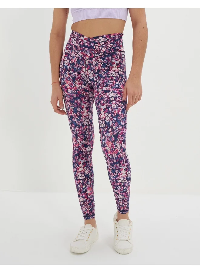 Aerie High Waist Floral Leggings