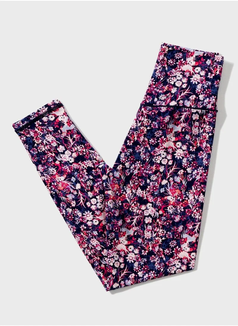 Aerie High Waist Floral Leggings