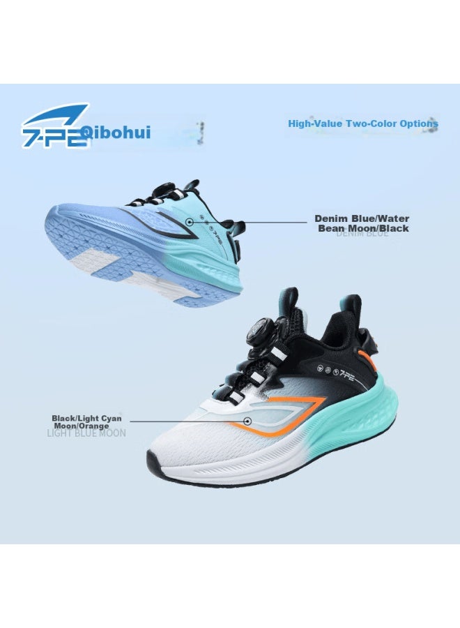 7-pe Boys' Running Shoes  Spring New Soft Sole Lightweight Breathable Mesh Sports Shoes For Big Kids - Image 4