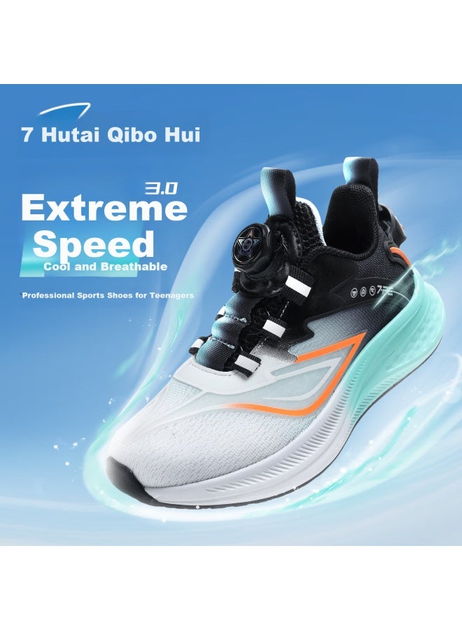 7-pe Boys' Running Shoes  Spring New Soft Sole Lightweight Breathable Mesh Sports Shoes For Big Kids - Image 1