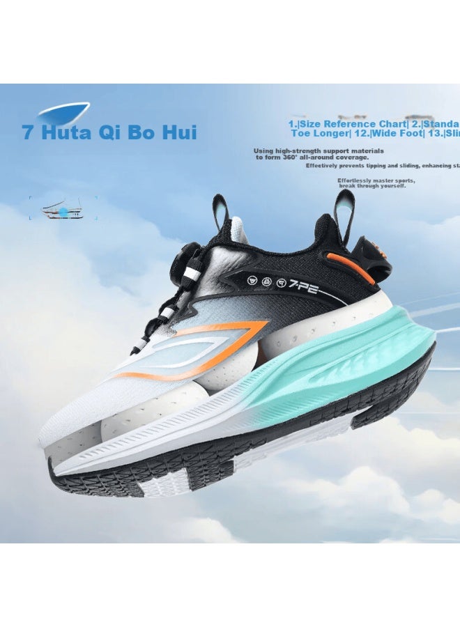 7-pe Boys' Running Shoes  Spring New Soft Sole Lightweight Breathable Mesh Sports Shoes For Big Kids - Image 3