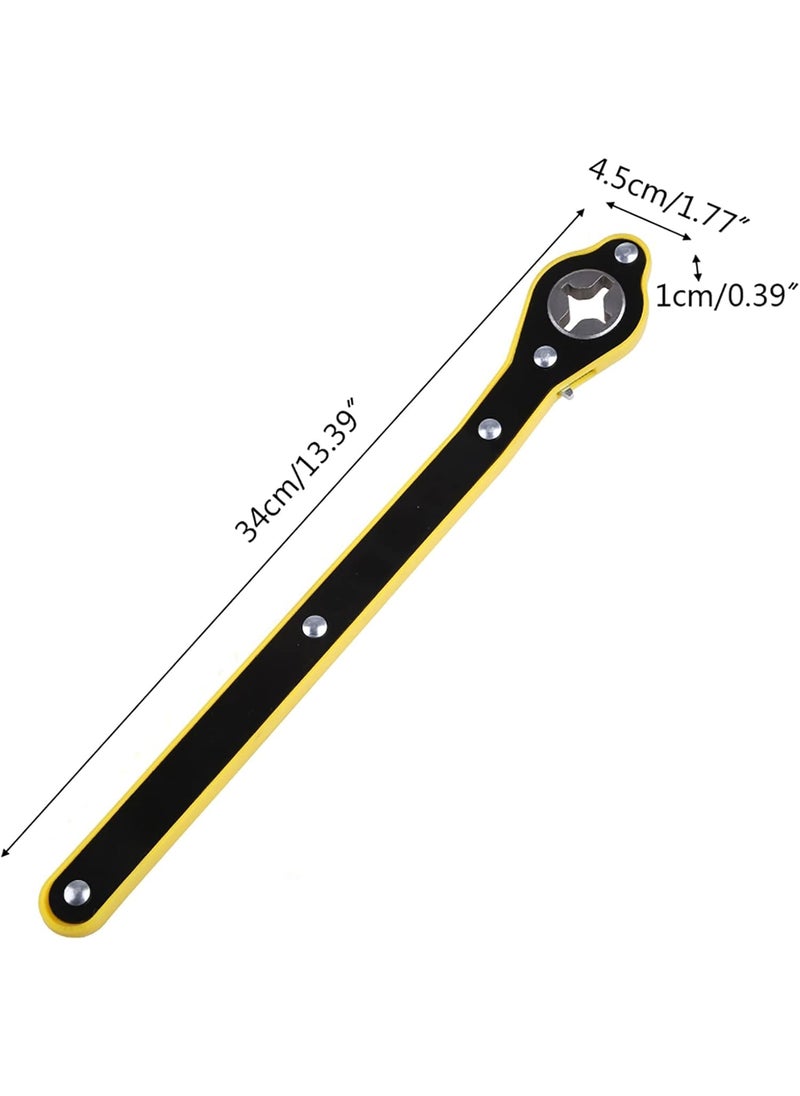 REWOP REWOP Universal Car Jack Ratchet Wrench 360 forward and reverse knob LaborSaving design Scissor Jack Lift Speed Handle Tool Jack Lug Handle Tool Tire Wheel Jack Wrench  - Image 2