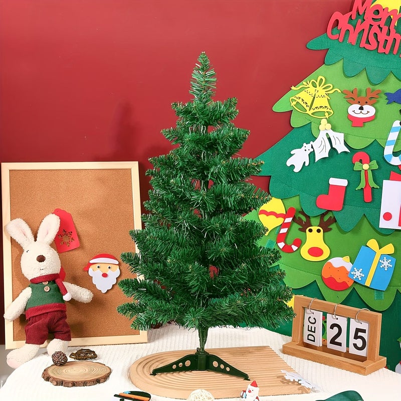 60 Items 17 72 Inch 23 62 Inch Christmas Tree Artificial Lifelike Tree With Stand Lightweight Easy To Assemble Holiday Home Decor Indoor Outdoor Party Supplies Thanksgiving New Year - Image 5