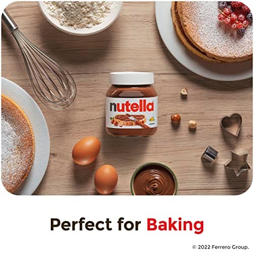Nutella Hazelnut Spread with Cocoa, Creamy Hazelnut Spread, Breakfast Favorite, 35.3 oz Jar - Image 4