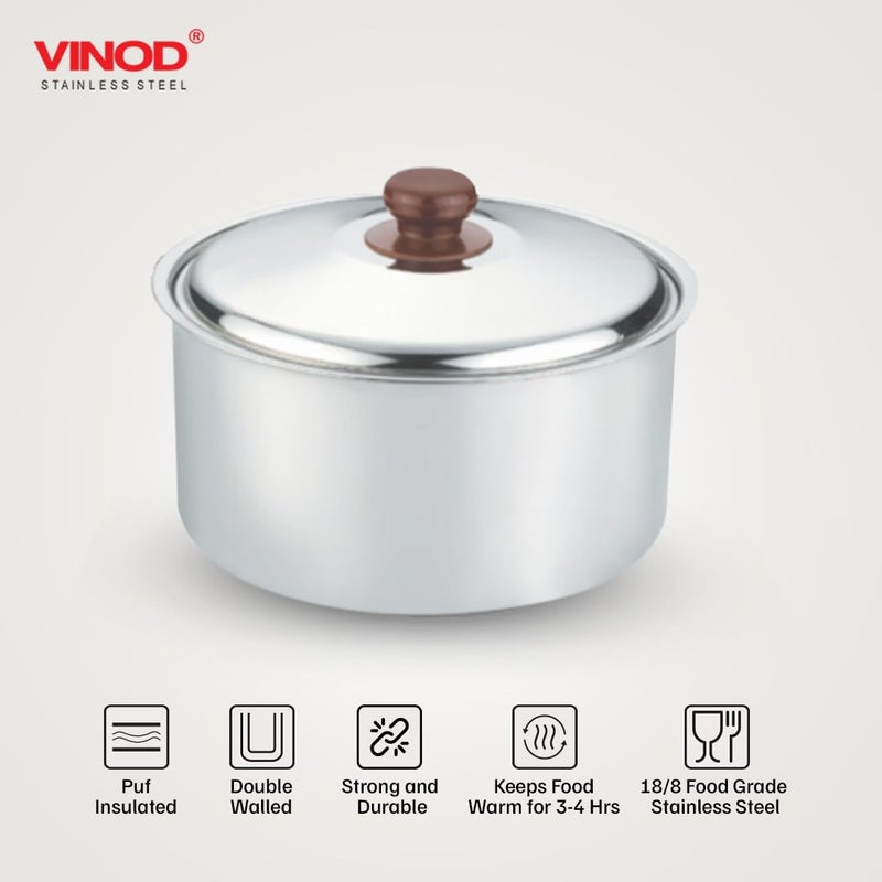 Vinod Brand Vinod Stainless Steel Hot Pot 1500 ml  - Image 5