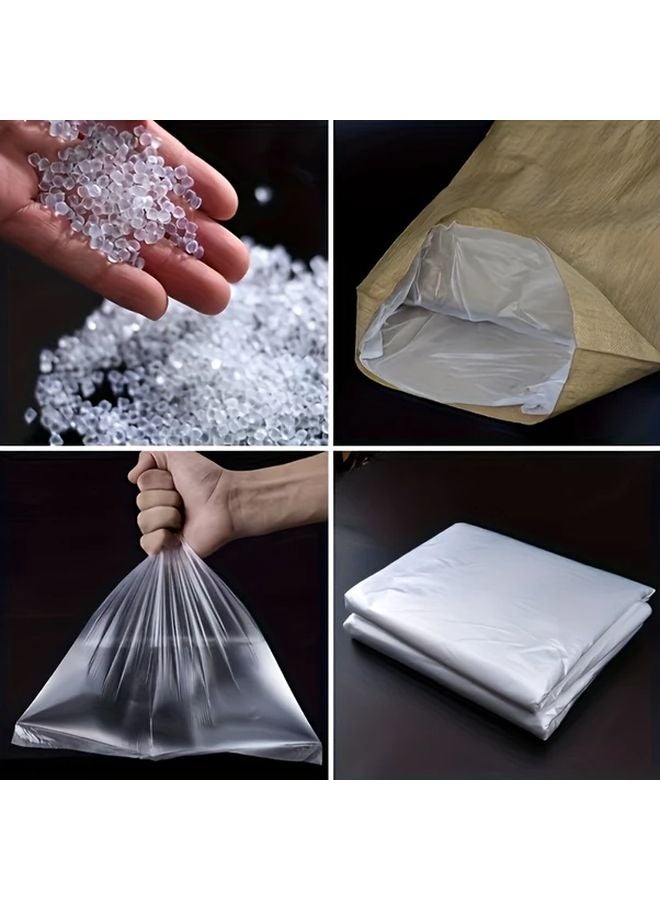 100 Pcs Heavy Duty Clear Plastic Storage Bags With Secure Seal For Blankets Bedding Wardrobe - Image 5