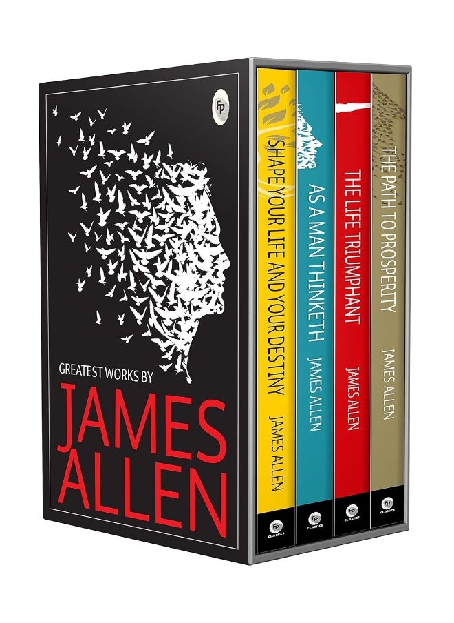 Greatest Works by James Allen (Set of 4 Books) - As a Man Thinketh; The Path to Prosperity; Shape Your Life And Your Destiny; The Life Triumphant: Mastering the Heart and Mind  - Image 1