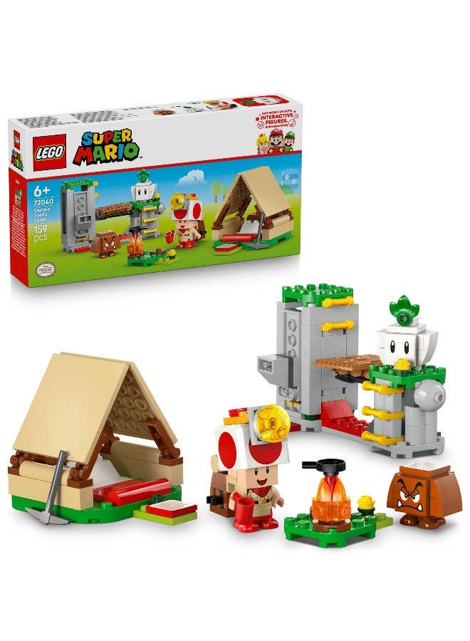 LEGO Super Mario Captain Toad’S Camp 72040 Toy Building Set - Image 1