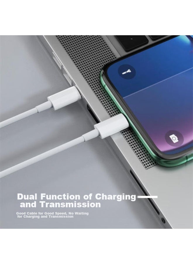 Zitai Suitable For Apple 16/15 Data Cable, Double-ended Pd60w Fast Charging Cable, C To C Charging Cable, For Apple Ipad/macbook Laptops, Huawei, Xiaomi Phones, 1 Meter, White - Image 5