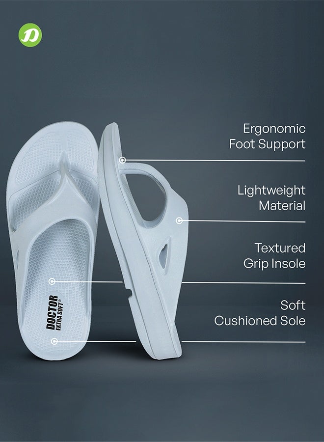 DOCTOR EXTRA SOFT EVA Flip Flops for Women | Soft Cushion Lightweight Comfortable Daily Wear Anti Slip Comfort Beach Slippers | Doctor Extra Soft D-510 - Image 2