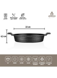 AMBOSS 3 Piece Sunday Emoji Pancake Pan Set  - Image 3