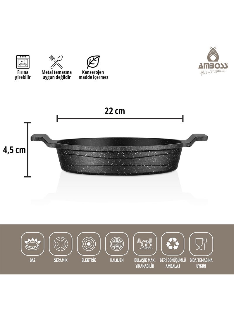 AMBOSS 3 Piece Sunday Emoji Pancake Pan Set  - Image 3