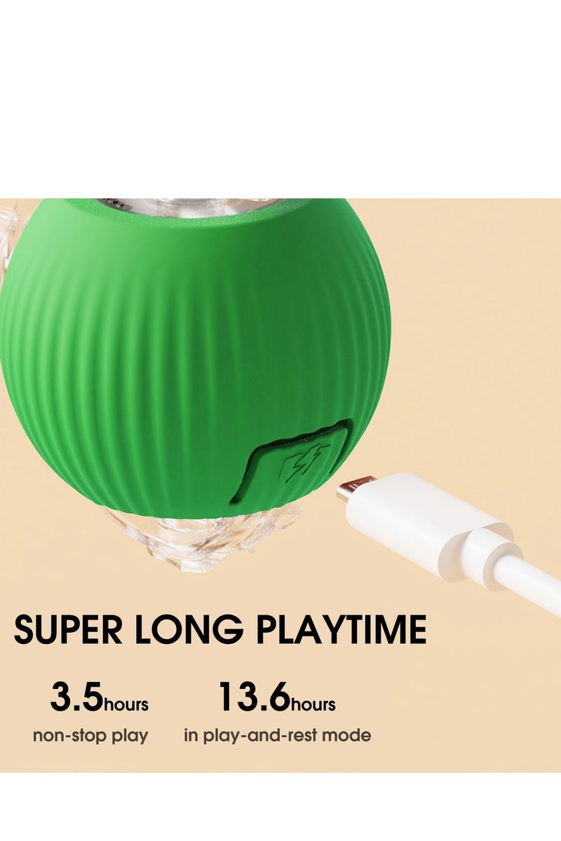 دوارة ذكية ذكية للقطط المنزلية مصممة لتحفيز النشاط وتحسين تجربة اللعب الممتعة - Image 2