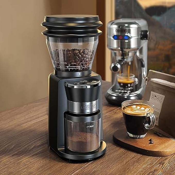 HiBREW G3 Coffee Bean Grinder With 31 Gears Precise Setting Automatic Burr Mill Electric Grinder For TurkishEspressoMochaDripPour OverFrench Press - Image 5