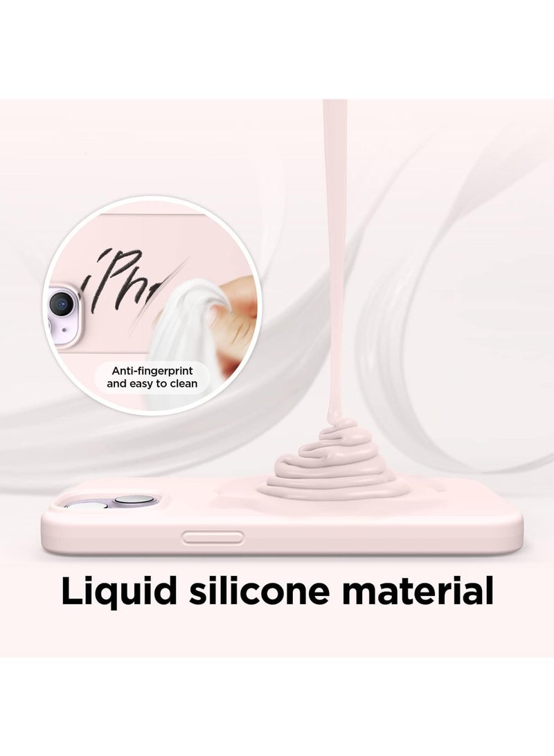 Rock Pow Compatible with iPhone 15 Case Liquid Silicone Case Full Body Protective Cover Shockproof Slim Phone Case Anti-Scratch Soft Microfiber Lining 6.1 inch - Image 5