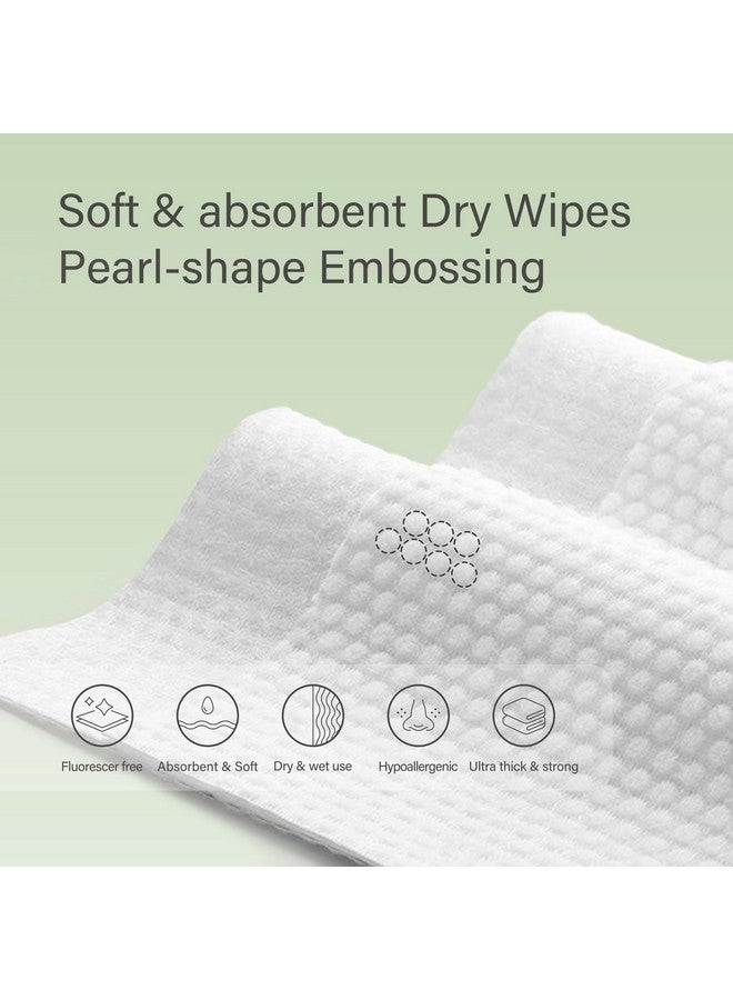 UNIFREE Facial Towels I Towelettes I Dry Wipes I Makeup Remover I Facial Tissues I Onthego Convenient Pack (640 Count)  - Image 3