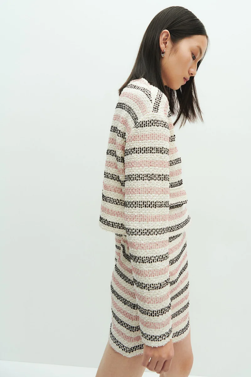 H&M Glittery Textured Cardigan
