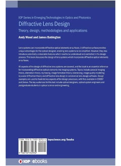 Institute of Physics Publishing Diffractive Lens Design: Theory, design, methodologies and applications  - Image 1