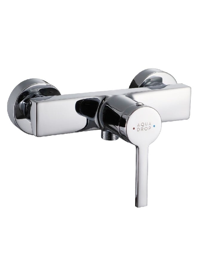 Aqua Drop Durable Modern Design Single Handle Solid Brass Shower Mixer Chrome 1 x 1 x 1 cm JS-622604