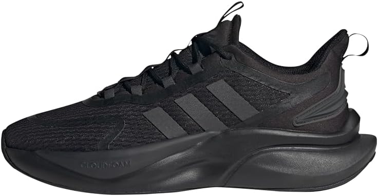 adidas AlphaBounce+ Men's Shoes - Cblack/Carbon/Carbon, Size 41 1/3 EU - Image 1