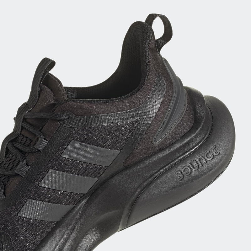 adidas AlphaBounce+ Men's Shoes - Cblack/Carbon/Carbon, Size 41 1/3 EU - Image 4