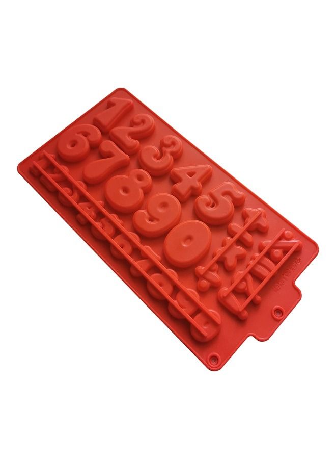 Numbers Chocolate Candy Cookie Fondant Silicone Mold - Image 4